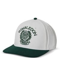 Polo Ralph Lauren - Wimbledon Embroidered-Crest Twill Baseball Cap - Lyst