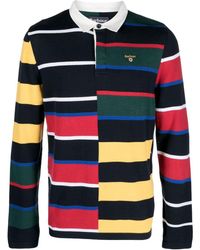 Barbour - Radcliffe Rugby Long Sleeve Polo Shirt - Lyst
