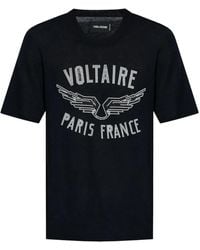 Zadig & Voltaire - Walk Voltaire Wings T-Shirt - Lyst