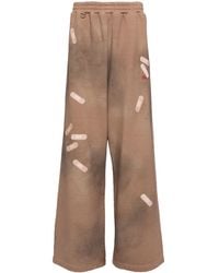 Doublet - Jogginghose Mit Tape-Stickerei - Lyst