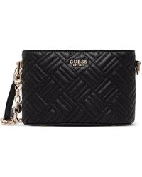 Guess - Quilted-Finish Shoulder Bag - Lyst