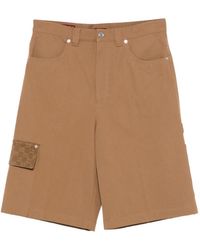 Gucci - Gg-Motif Multiple-Pocket Shorts - Lyst