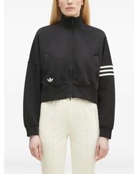 adidas - Neuclassics 3-Stripe Zip-Up Sweatshirt - Lyst
