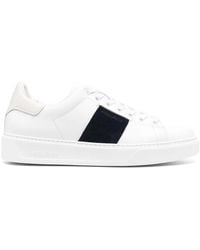 Woolrich - Leather Low-Top Sneakers - Lyst