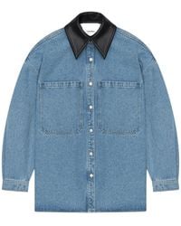 Nanushka - Beaux Denim Shirt - Lyst