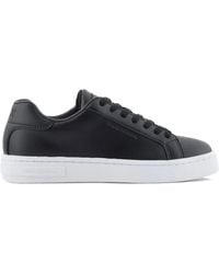 ARMANI EXCHANGE - Logo Sneakers - Lyst