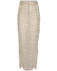 Elena Velez - Parlour Midi-Rok - Lyst