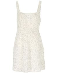 RIXO London - Ronan Sequin-Embellished Sleeveless Mini Dress - Lyst