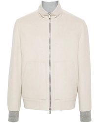 Brunello Cucinelli - Bomber Reversibile - Lyst
