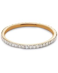 Monica Vinader - 14Kt Diamond Ring - Lyst