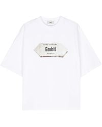 GmbH - T-Shirt Mit Logo-Print - Lyst