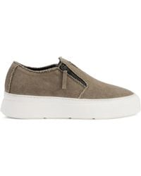 Giuseppe Zanotti - Gz Mike Zip Low-Top Sneakers - Lyst