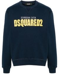 DSquared² - Cool Fit Logo-Print Sweatshirt - Lyst