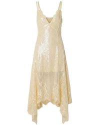 Monse - Robe Mi-Longue À Ornements De Sequins - Lyst
