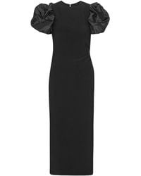 ROTATE BIRGER CHRISTENSEN - Midi Puff Dress - Lyst