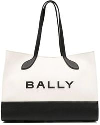 Bally - Bar Keep On Cotton Tote Bag - Lyst