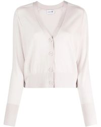 Calvin Klein - Cardigan Mit V-Ausschnitt - Lyst
