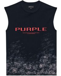 Purple Brand - Wordmark Mmxxiv Cotton Tank Top - Lyst