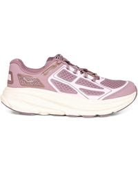 Hoka One One - Clifton One9 Lace-Up Mesh Sneakers - Lyst