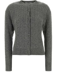 GIMAGUAS - Rina Cable-Knit Cardigan - Lyst