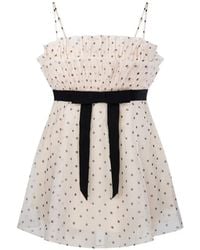 Zimmermann - Polka-Dot Pleated Top - Lyst