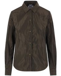 Aspesi - Button-Front Shirt Jacket - Lyst