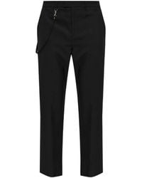 Courreges - Pantalon De Costume À Logo Brodé - Lyst