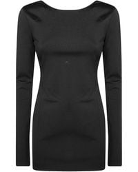 ANDAMANE - Viviana Minikleid Mit Langen Ärmeln - Lyst