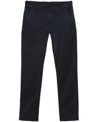 Moorer - Gabardine Pantalon - Lyst