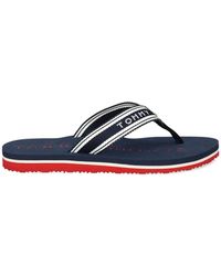 Tommy Hilfiger - Striped Flip-Flops - Lyst