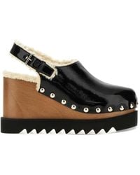 Stella McCartney - Elyse Slingback Clogs - Lyst