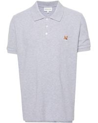 Maison Kitsuné - Polo Shirt With Logo - Lyst