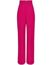 Nina Ricci - High-waist Tailored Wool Trousers - Lyst