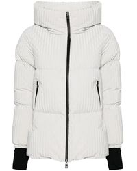 Herno - Matelassé-Effect Jumper Jacket - Lyst