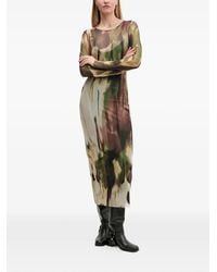 Desigual - Long-Sleeve Maxi Dress - Lyst