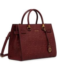 Liu Jo - Logo-Embossed Tote Bag - Lyst