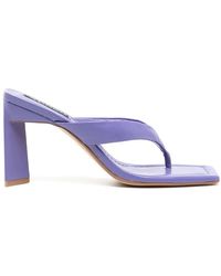 Senso - Vale Square-Toe 85Mm Sandals - Lyst