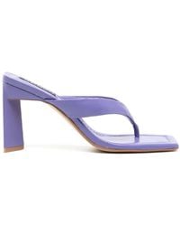 Senso - Vale Square-Toe 85Mm Sandals - Lyst