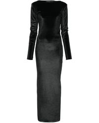 Atu Body Couture - ベルベット マキシドレス - Lyst