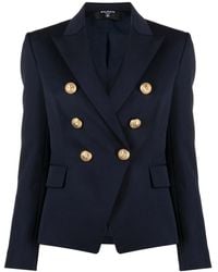 Balmain - ウールツイル ダブルジャケット - Lyst