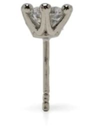 Dheygere - Double Solitaire Oorbel - Lyst