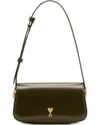 Ami Paris - Cow Leather Shoulder Paris Paris Bag - Lyst