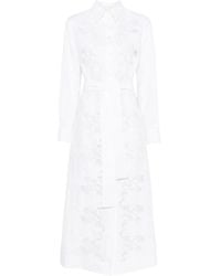 P.A.R.O.S.H. - Besticktes Hemdkleid - Lyst
