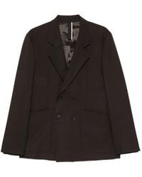 Low Brand - Blazer À Boutonnière Croisée - Lyst