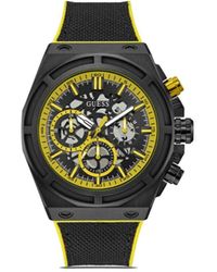 Guess USA - Recycled Steel Chronograph 47mm - Lyst