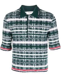 Thom Browne - Rwb-stripe Polo-shirt - Lyst