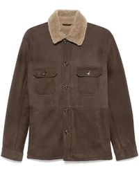 Barba Napoli - Suede Jacket - Lyst