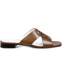 Tory Burch - Miller Cut-Out Detail Sandals - Lyst