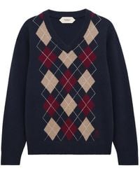 Pringle of Scotland - Pullover Mit Argyle-Muster - Lyst