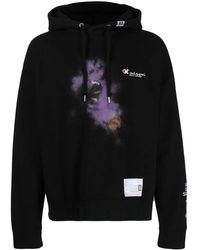 Maison Mihara Yasuhiro - Embroidered-Logo Long-Sleeve Hoodie - Lyst